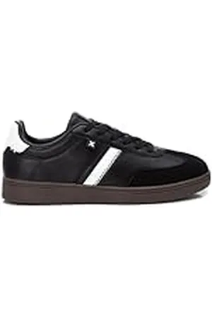 Xti Zapatillas Casual Niña Negro - Calzado Cómodo y Versátil - Moda Casual - Modelo 15111801 (Talla 33)