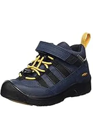 Keen Hikeport 2 Low Height Waterproof, Zapatillas para caminar, Unisex Niños, Azul (Blue Nights/Sunflower), 29 EU