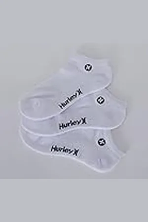 Hurley Calcetines Pack 3 Hombre - H2O Dri Low Cut