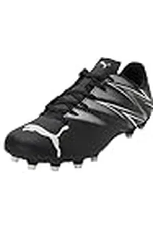 PUMA Attacanto FG/AG, Soccer Shoe Hombre, Black Silver Mist, 46 EU
