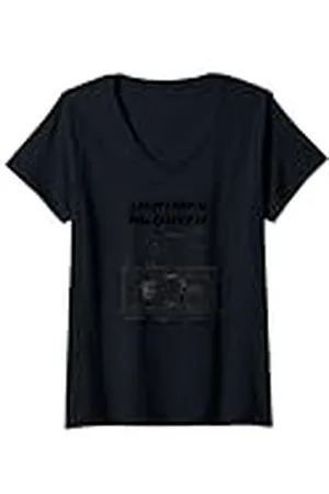 Cars Mujer McQueen Blueprint Sketch Camiseta Cuello V