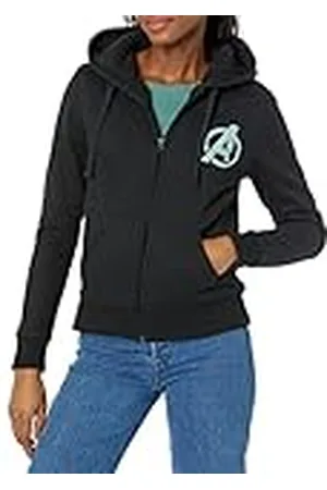 Amazon Disney | Marvel | Star Wars | Princess Sudadera con Capucha y Cremallera Completa de Forro Polar Mujer, , XXL