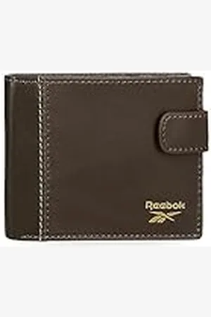 Reebok Division Cartera Horizontal con Cierre de Clic 11x8,5x1 cms Piel