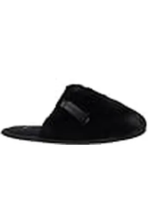 Calvin Klein Jeans Hotel Slipper Fur After Glow YW0YW01593, Zapatillas de casa Mujer, Negro (Triple Black), 40.5 EU