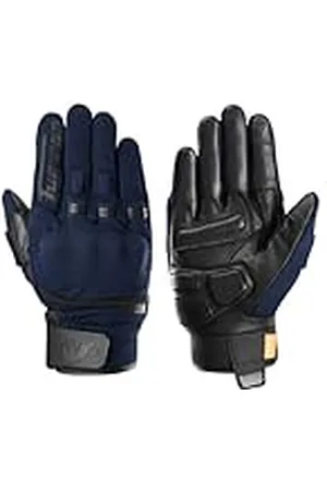 Furygan Jet D3O EVO - Guantes de Moto para Hombre - Palma 100% Cuero - Confort - Guantes de Verano - Transpirable y Ligero - Compatible con Pantallas - Pantalla táctil