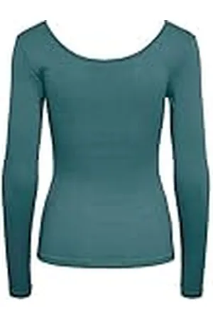 Pieces® Pckitte LS Top Noos BC Camiseta de Manga Larga, , M para Mujer