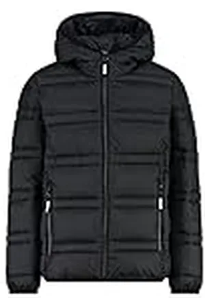 CMP Chaqueta Niño Con Capucha Fija, Negro, 152