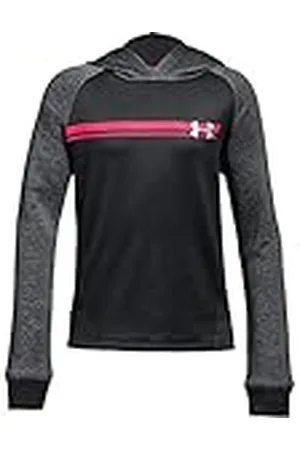 Under Armour Teamwork Terry Hoody Sudadera, Niñas, (001), S