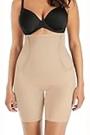 Maidenform Base Firme: Adelgazante de Muslo de Cintura Alta Adelgazadores, , L para Mujer