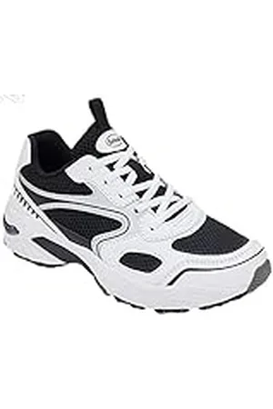 Scholl Sprinter Plus, Zapatillas Deportivas Hombre, Blanco/Negro, 46 EU