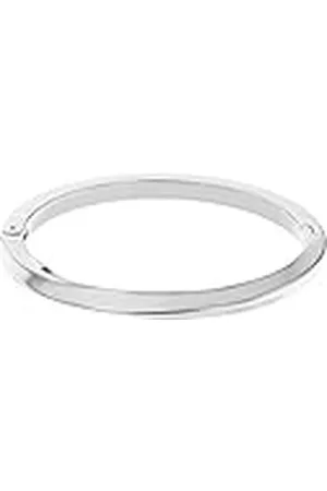 Calvin Klein Brazalete Rígido para Mujer Colección TWISTED RING de Acero Inoxidable - 35000312