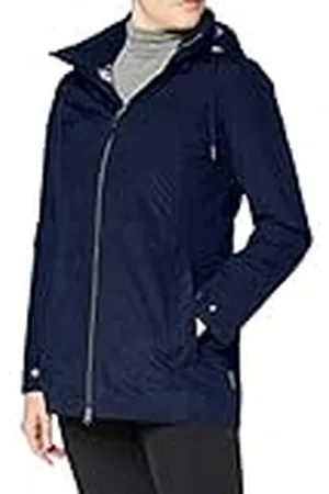 Jack Wolfskin Wildwood W Chaqueta de Invierno Impermeable, , Medium Mujeres