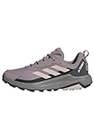 adidas Terrex Anylander Hiking Shoes, Zapatos de Senderismo Mujer, Fig/Putty Mauve/Aurora Black, 44 EU