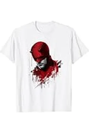 Daredevil Red Drip Portrait On Light Camiseta