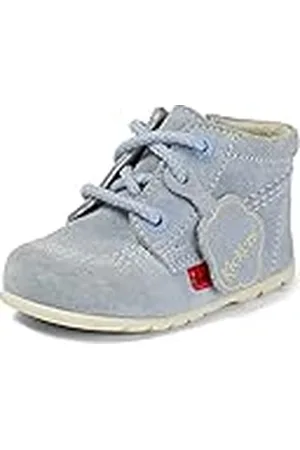 Kickers Kick Hi Zip, Botas Cortas al Tobillo Unisex bebé, Blue, 24 EU