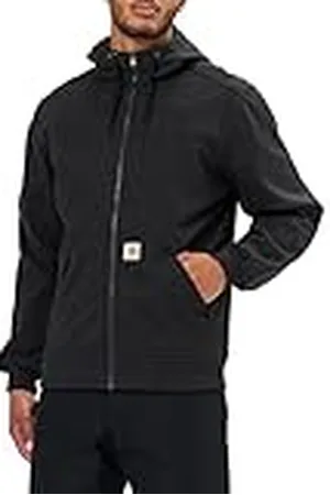 Carhartt Sudadera Wind Fighter, Full-Zip, Relaxed Fit, tejido de grosor medio Para Hombre, , S