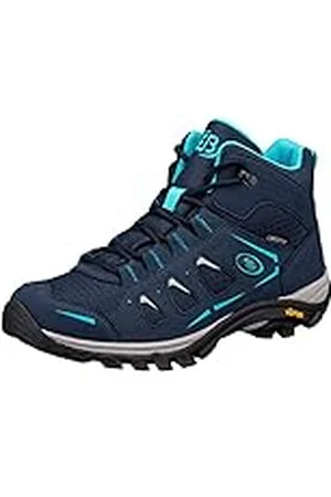 BRUTTING Mount Frakes High, Zapatilla para correr cruzada Mujer, Azul Marino/Gris/turquesa, 41 EU