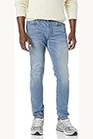 Amazon Vaquero ajustado muy elástico Hombre, , 30W / 28L