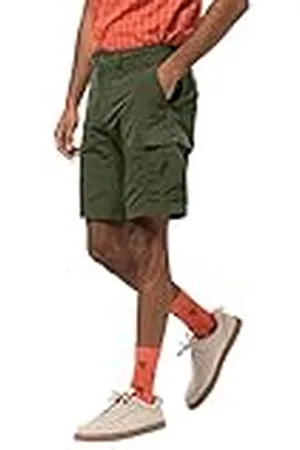 Jack Wolfskin Pantalones Cortos de Carga para Hombre