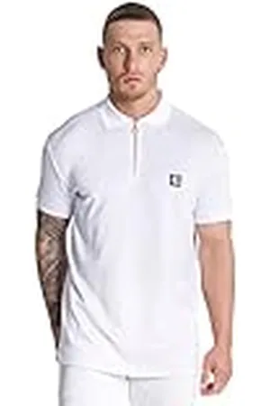 Gianni Kavanagh White GK Iron Polo Shirt, S Men