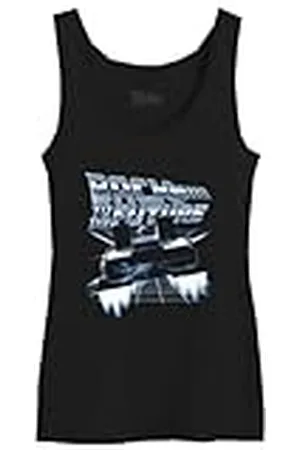 Retour vers le futur Wobafudtk003 Camiseta de Tirantes para, , M para Mujer