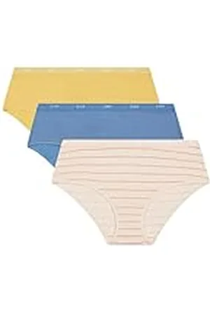 Dim Les Pockets Coton Couleurs & Motifs X3 Shorty, , M (Pack de 3) para Mujer