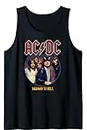 AC/DC ACDC Highway To Hell Circle Rock Music Band Camiseta sin Mangas