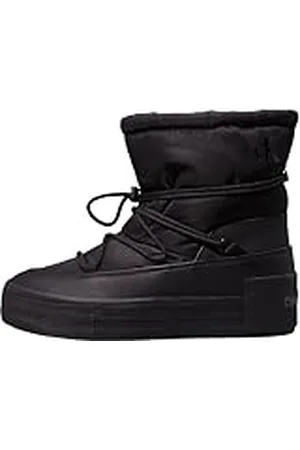 Calvin Klein Jeans VULC FLATFORM SNOW BOOT WN Zapatillas deportivas Mujer, Negro (Triple Black), 37 EU