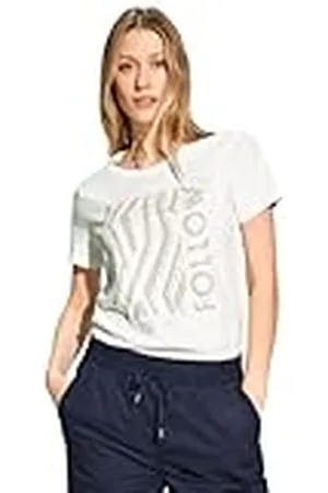 CECIL B321781 Camiseta con Estampado Frontal, , XS Mujeres