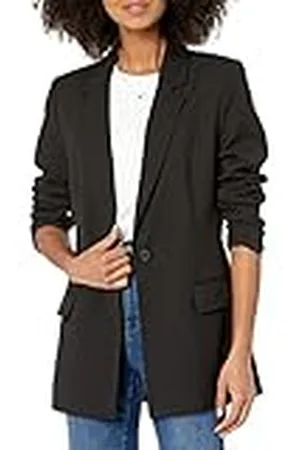 THE DROP Blake Blazer Largo para Mujer, , 3XL Grande