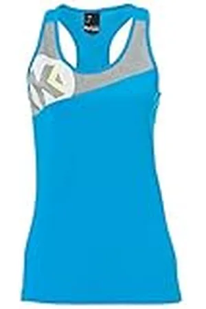 Kempa Core 2.0 Singlet Women Camiseta De Entrenamiento De Balonmano para Mujer, Mujer, Azul/Gris Oscuro Me, XXL