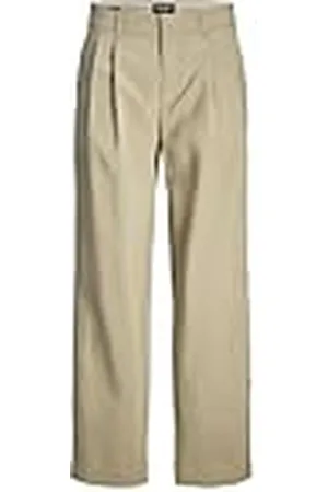 JACK & JONES Chino Pants Wide Leg Fit Chino Pants 34 36