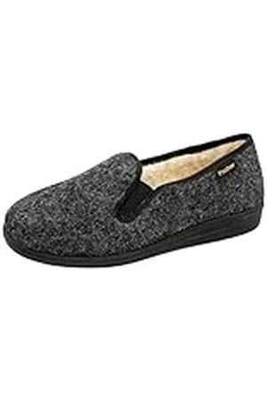 Fischer Fischer Frank, Zapatillas de Estar por casa Hombre, Negro (Schwarz 205), 40 EU