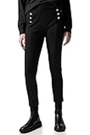 Street one F378583 Pantalón con Detalles de Botones, , 40W / 28L Mujeres