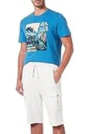 TOM TAILOR Hombre Bermudas Cargo Sweat 1031644, , L