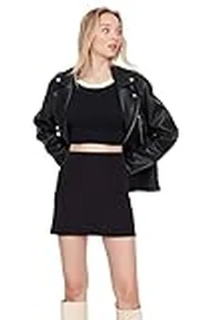 Trendyol Falda de Tela Recta para Mujer Mini línea A Skirt, , 44