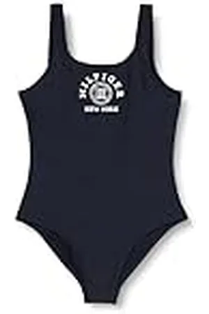 Tommy Hilfiger Traje de Baño Chicas One Piece Deportivo, , 8-10 Años