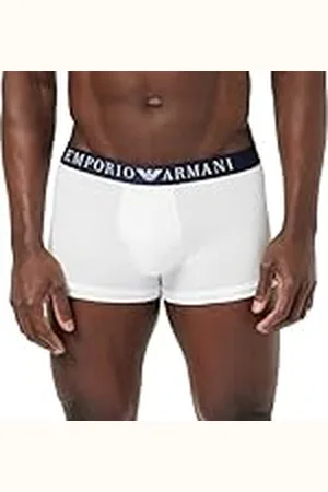 Emporio Armani Stretch Cotton Superfine Cotton Trunk Hombre, , S