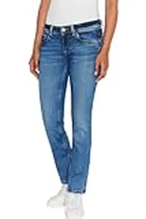 Pepe Jeans Single Button Slim Low Waist, Jeans, Mujer, , 32W / 34L