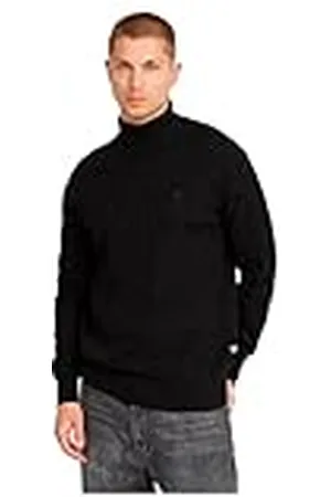 G-Star Para Hombre Jersey Zig-Zag Structure Turtle Knitted, , L