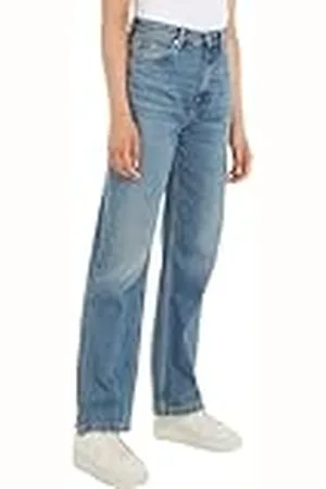 Tommy Hilfiger Mujer Vaqueros Relaxed Straight Cintura Alta, Azul (Will), 28W/32L
