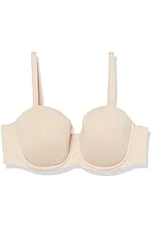Amazon Sujetador de Microfibra sin Tirantes Mujer, , 105G