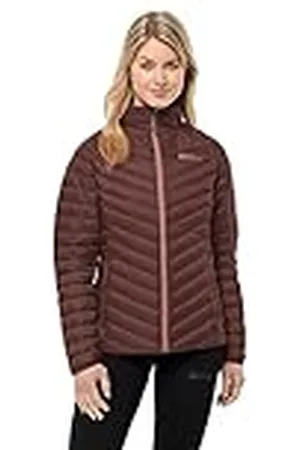 Jack Wolfskin Passamani Down Jkt W Chaqueta de Plumas, Dark Maroon, S para Mujer