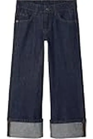 NAME IT Kids Wide Jeans Nkfrose 4795-Ac J-Vaqueros Anchos, , 146 cm para Niñas