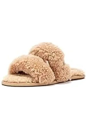 UGG Maxi Curly Scuffetta, Pantuflas Mujer, , 36 EU