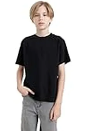 DeFacto Hochwertiges Und Trendiges Für Jungs-T-Shirt Kinder Jungen Camiseta, , 13-14 Años para Niños