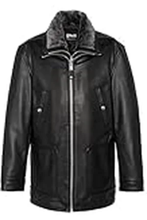 Schott NYC Lc8100long Chaqueta de Cuero, , L para Hombre