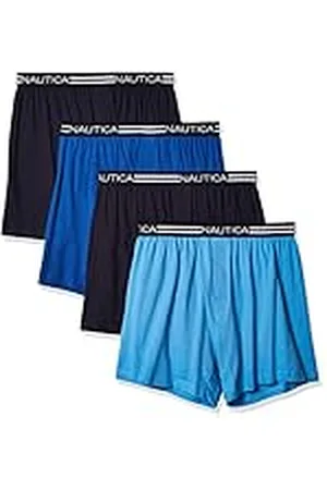 Nautica Classic Cotton Loose Knit Boxer, , S para Hombre