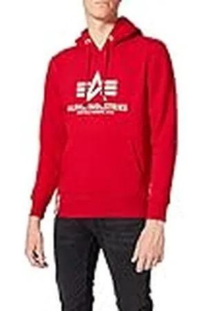 Alpha Industries Basic Sudadera con Capucha, Hombre, , L