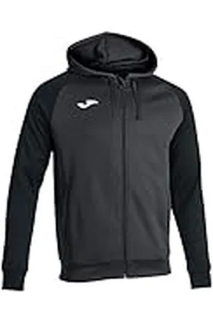 Joma Academy Iv Sudadera con capucha, Hombre, Antracita-negro, XXS
